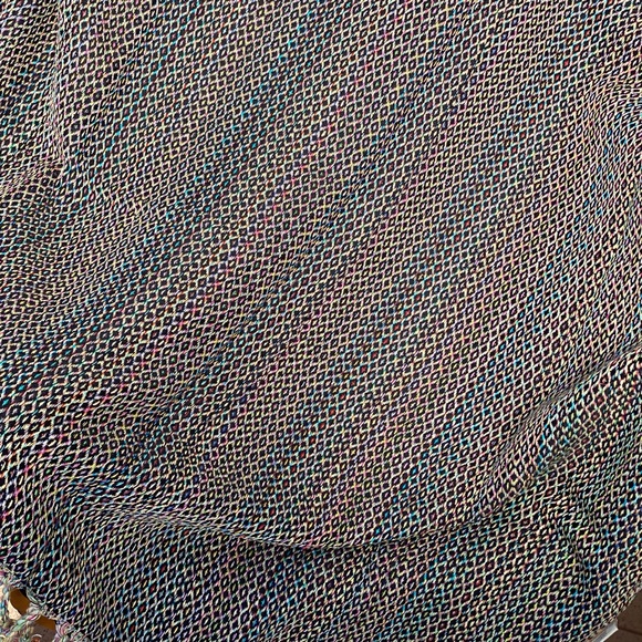 Throw | Turkish cotton | Textured & Heavyweight Oversized Throw/Towel, Black - Picture 5 of 5